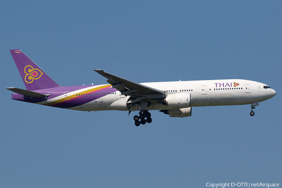 Thai Airways International Boeing 777-2D7 (HS-TJB) | Photo 284933