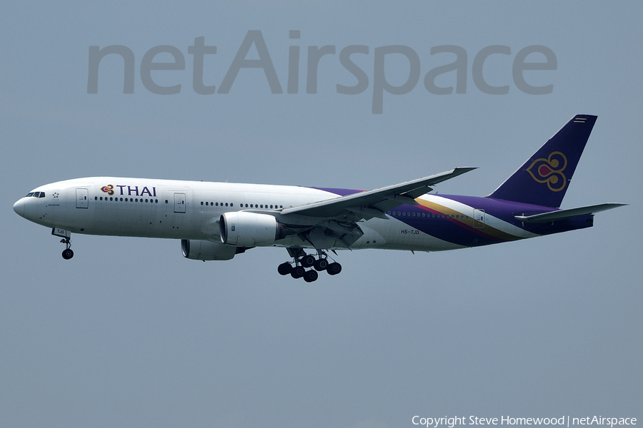 Thai Airways International Boeing 777-2D7 (HS-TJD) | Photo 147190