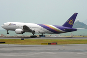 Thai Airways International Boeing 777-2D7 (HS-TJD) at  Hong Kong - Chek Lap Kok International, Hong Kong