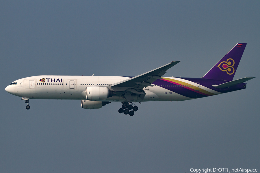 Thai Airways International Boeing 777-2D7 (HS-TJD) | Photo 397466