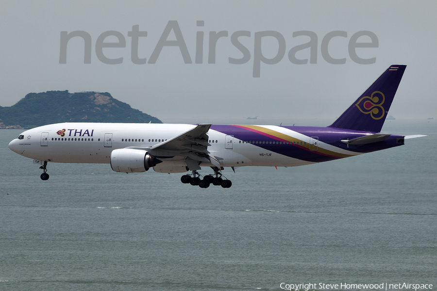 Thai Airways International Boeing 777-2D7 (HS-TJF) | Photo 51112