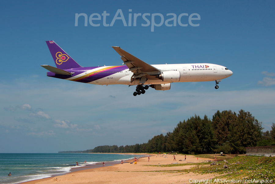 Thai Airways International Boeing 777-2D7 (HS-TJF) | Photo 117699