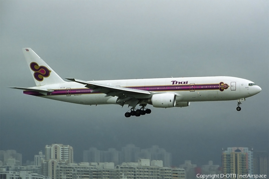 Thai Airways International Boeing 777-2D7 (HS-TJG) | Photo 292615