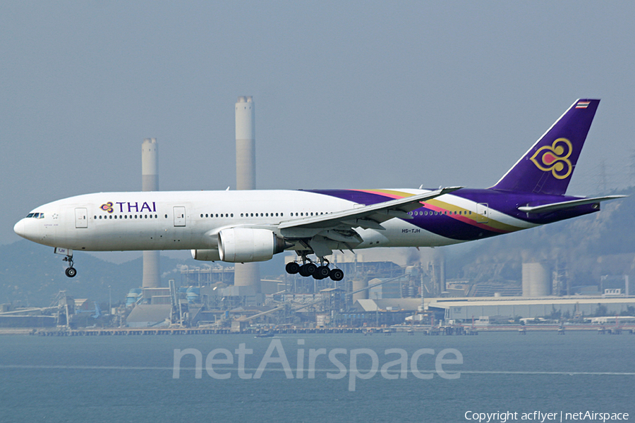 Thai Airways International Boeing 777-2D7 (HS-TJH) | Photo 368987