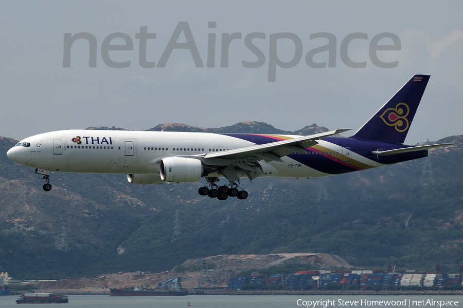 Thai Airways International Boeing 777-2D7 (HS-TJH) | Photo 51115