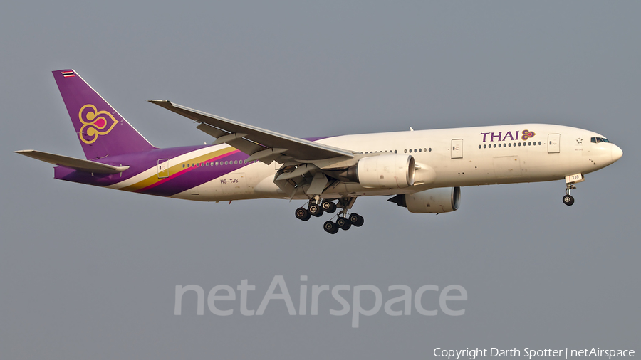 Thai Airways International Boeing 777-2D7(ER) (HS-TJS) | Photo 318994