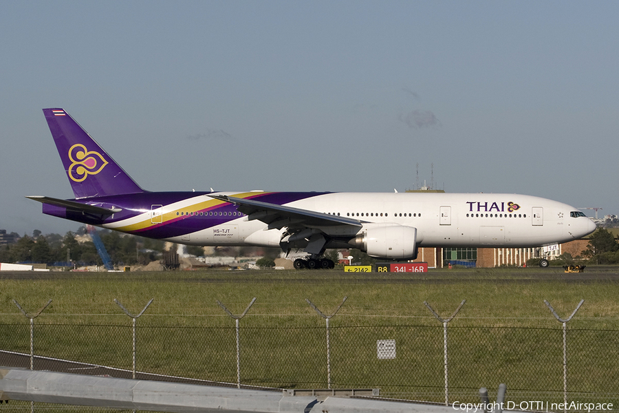 Thai Airways International Boeing 777-2D7(ER) (HS-TJT) | Photo 282723