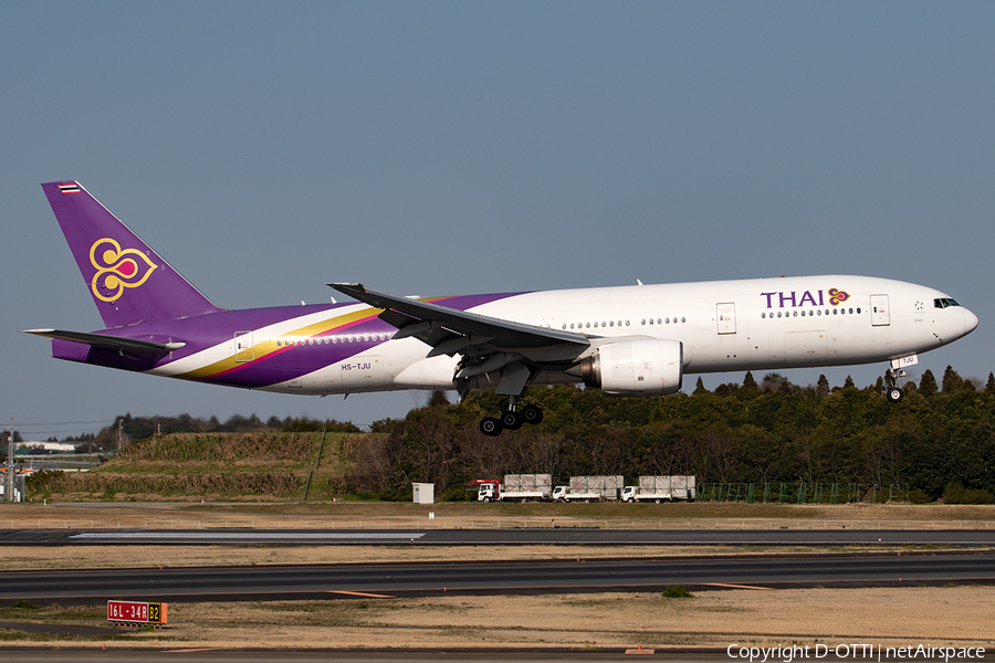 Thai Airways International Boeing 777-2D7(ER) (HS-TJU) | Photo 391130