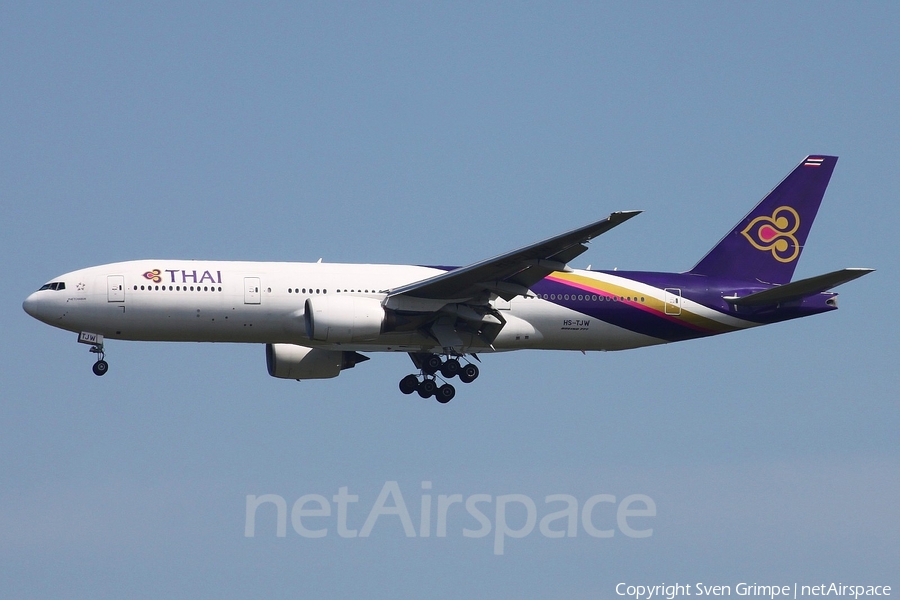 Thai Airways International Boeing 777-2D7(ER) (HS-TJW) | Photo 20277