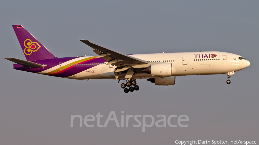 Thai Airways International Boeing 777-2D7(ER) (HS-TJW) | Photo 318996