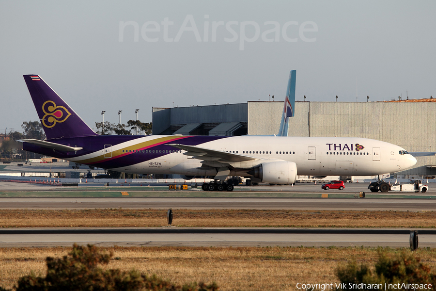 Thai Airways International Boeing 777-2D7(ER) (HS-TJW) | Photo 77461