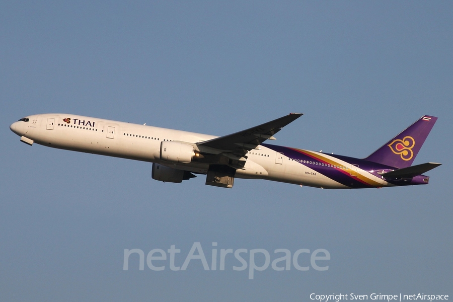 Thai Airways International Boeing 777-3D7 (HS-TKA) | Photo 14640