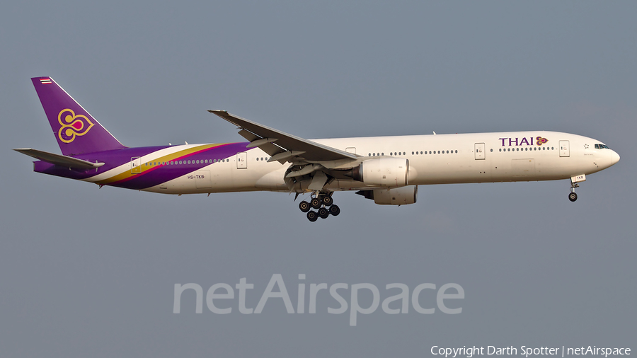 Thai Airways International Boeing 777-3D7 (HS-TKB) | Photo 318997