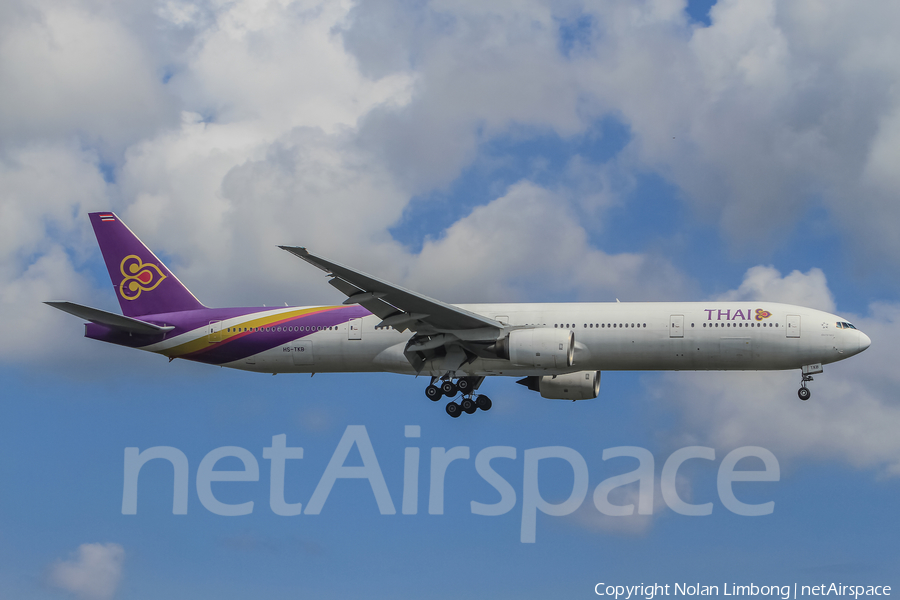 Thai Airways International Boeing 777-3D7 (HS-TKB) | Photo 368572