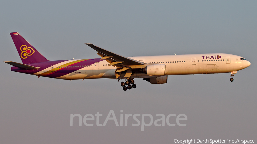 Thai Airways International Boeing 777-3D7 (HS-TKE) | Photo 318999