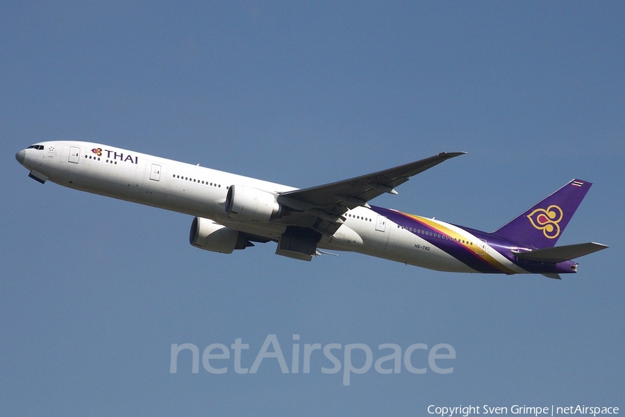 Thai Airways International Boeing 777-35R(ER) (HS-TKG) | Photo 21000