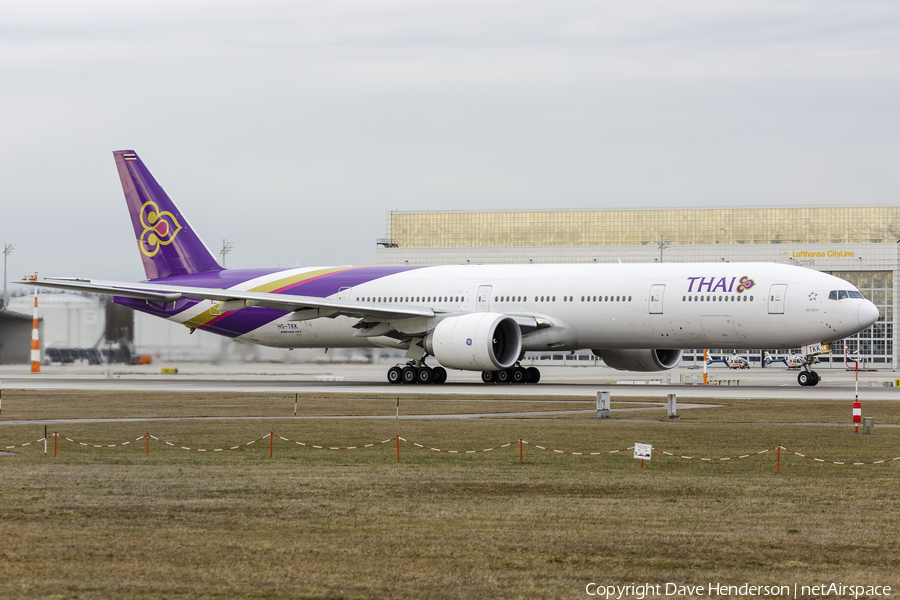 Thai Airways International Boeing 777-3AL(ER) (HS-TKK) | Photo 374086