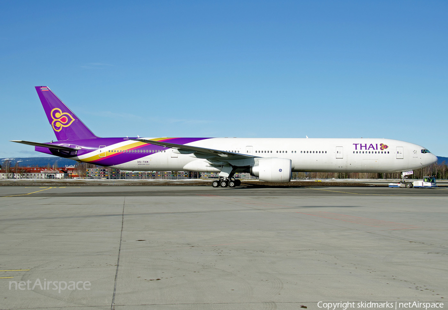 Thai Airways International Boeing 777-3AL(ER) (HS-TKM) | Photo 69674