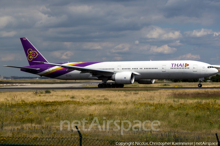 Thai Airways International Boeing 777-3AL(ER) (HS-TKQ) | Photo 158787