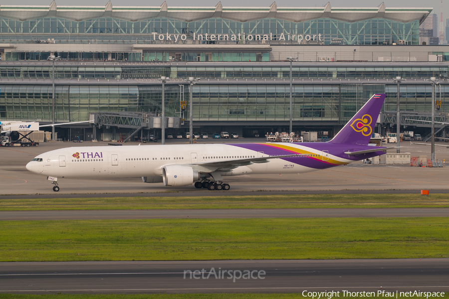 Thai Airways International Boeing 777-3AL(ER) (HS-TKQ) | Photo 80646