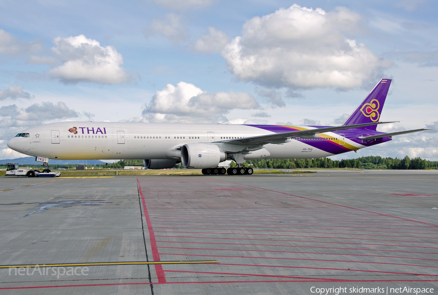 Thai Airways International Boeing 777-3AL(ER) (HS-TKQ) | Photo 54665