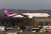 Thai Airways International Boeing 777-3D7(ER) (HS-TKV) at  Zurich - Kloten, Switzerland