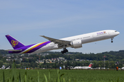 Thai Airways International Boeing 777-3D7(ER) (HS-TKX) at  Zurich - Kloten, Switzerland