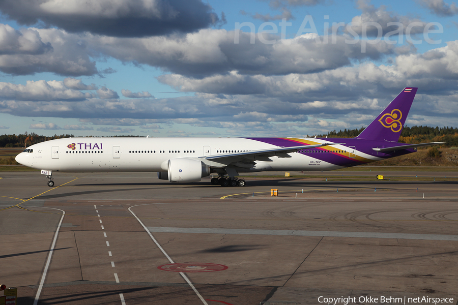 Thai Airways International Boeing 777-3D7(ER) (HS-TKZ) | Photo 92448