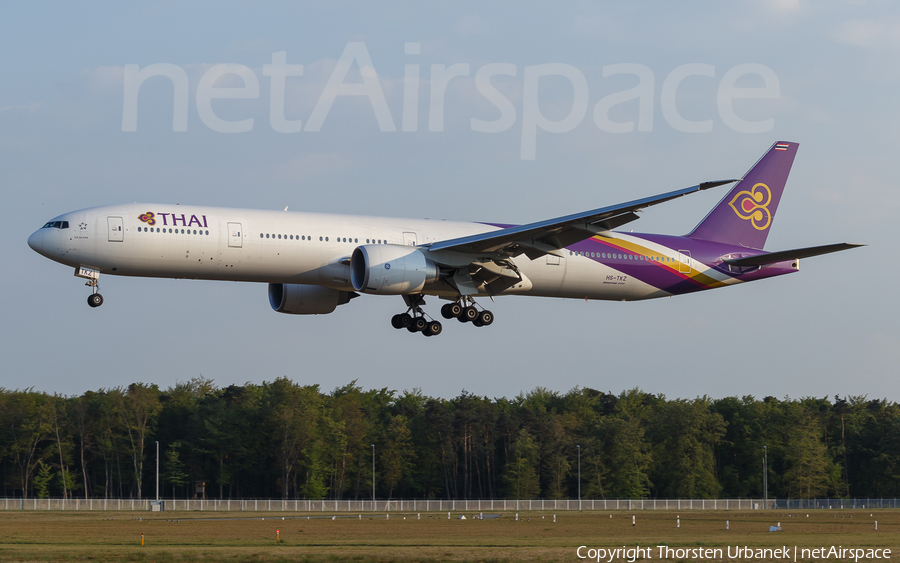 Thai Airways International Boeing 777-3D7(ER) (HS-TKZ) | Photo 376502