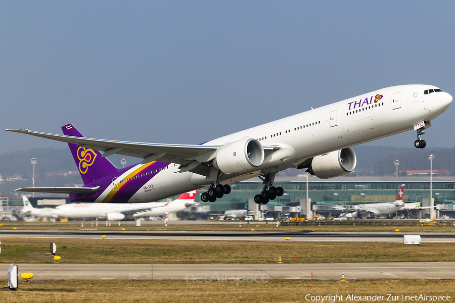 Thai Airways International Boeing 777-3D7(ER) (HS-TKZ) | Photo 102481