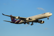 Thai Airways International Airbus A340-642 (HS-TNA) at  London - Heathrow, United Kingdom