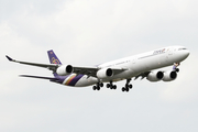 Thai Airways International Airbus A340-642 (HS-TNC) at  Bangkok - Suvarnabhumi International, Thailand