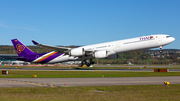 Thai Airways International Airbus A340-642 (HS-TNC) at  Zurich - Kloten, Switzerland