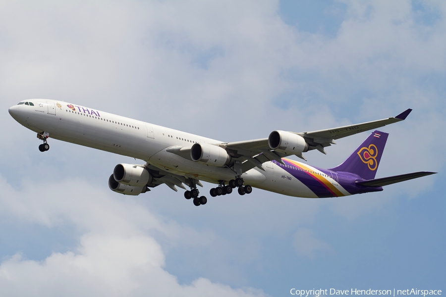 Thai Airways International Airbus A340-642 (HS-TND) | Photo 21841