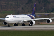 Thai Airways International Airbus A340-642 (HS-TND) at  Zurich - Kloten, Switzerland