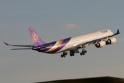 Thai Airways International Airbus A340-642 (HS-TND) at  Zurich - Kloten, Switzerland