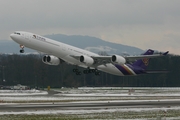 Thai Airways International Airbus A340-642 (HS-TNE) at  Zurich - Kloten, Switzerland