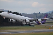 Thai Airways International Airbus A340-642X (HS-TNF) at  Zurich - Kloten, Switzerland