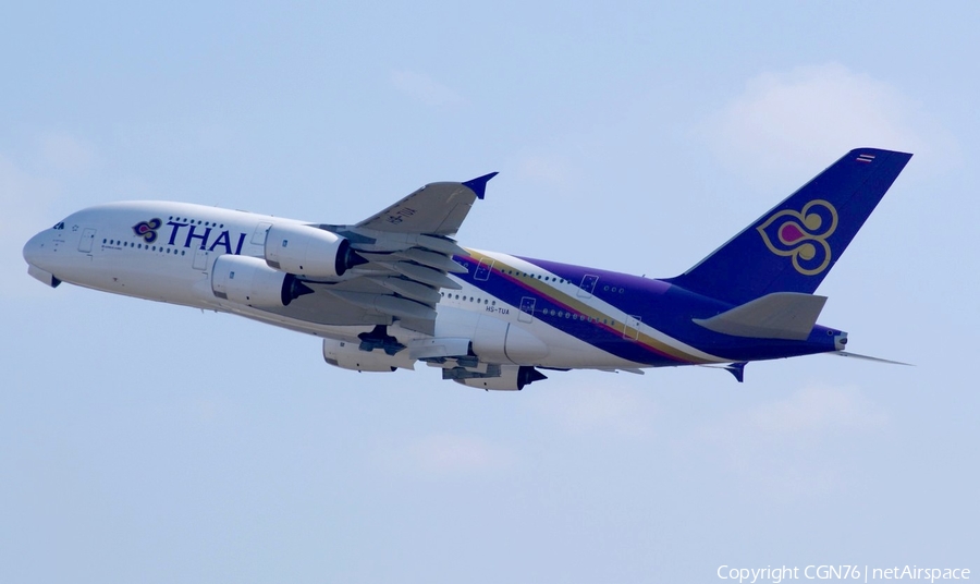 Thai Airways International Airbus A380-841 (HS-TUA) | Photo 327290