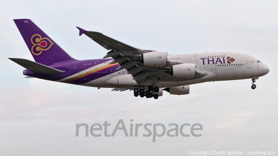 Thai Airways International Airbus A380-841 (HS-TUA) | Photo 182274