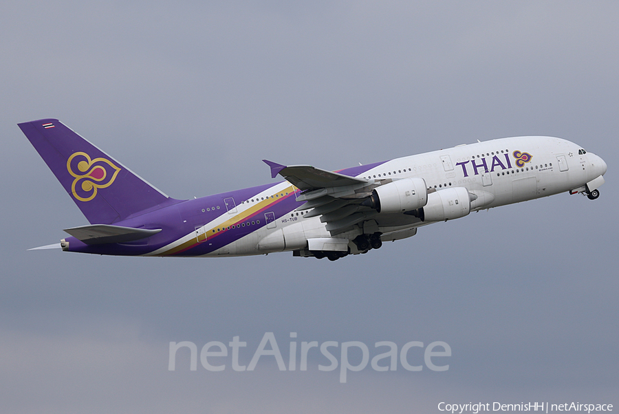 Thai Airways International Airbus A380-841 (HS-TUB) | Photo 445870