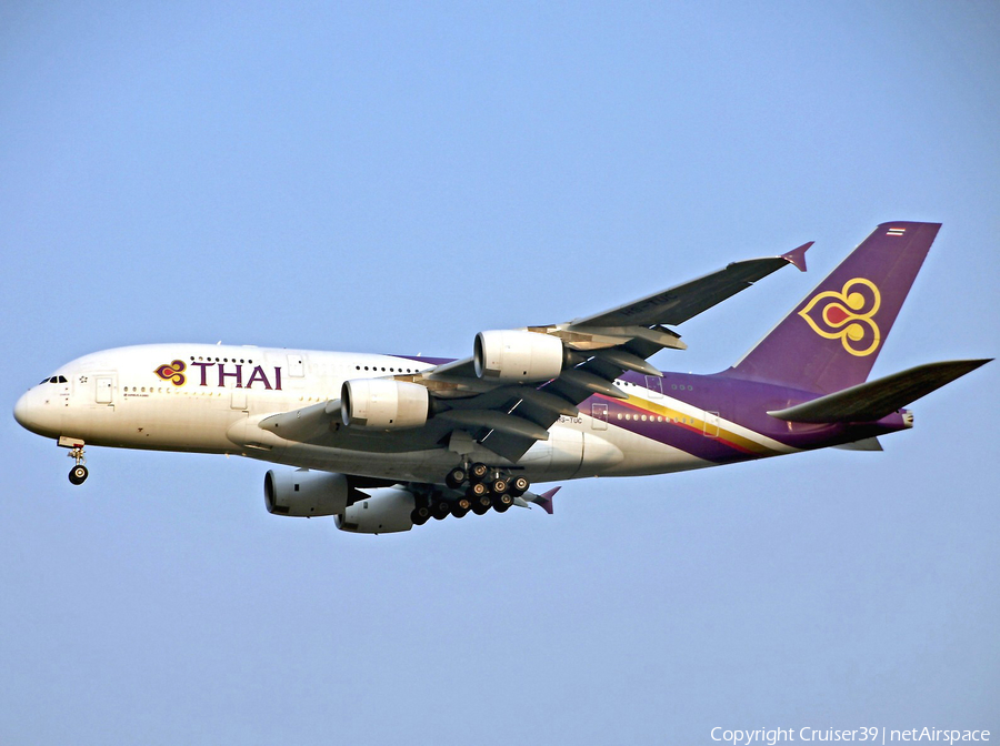 Thai Airways International Airbus A380-841 (HS-TUC) | Photo 347455