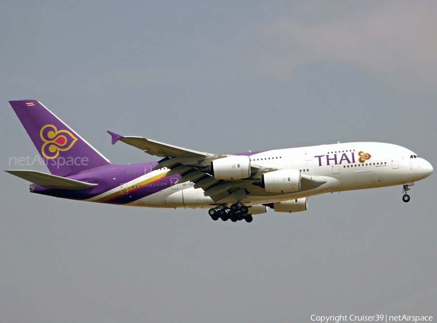 Thai Airways International Airbus A380-841 (HS-TUF) | Photo 346718