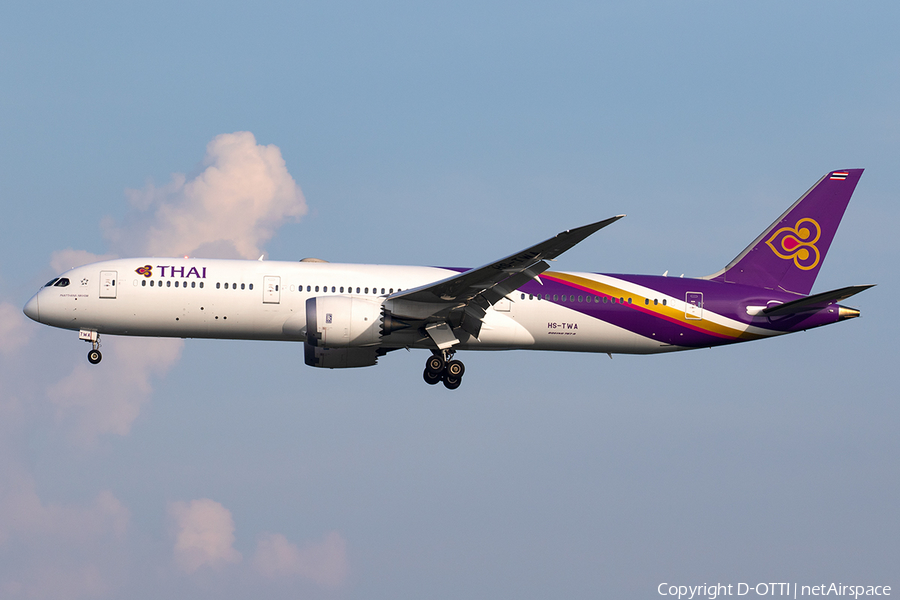 Thai Airways International Boeing 787-9 Dreamliner (HS-TWA) | Photo 287543