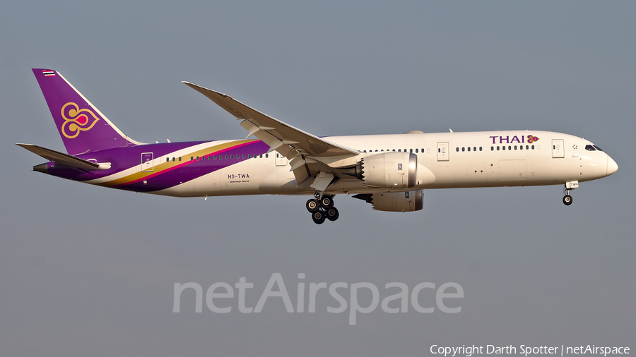 Thai Airways International Boeing 787-9 Dreamliner (HS-TWA) | Photo 319264