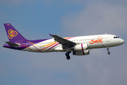 Thai Smile Airbus A320-232 (HS-TXA) at  Bangkok - Suvarnabhumi International, Thailand