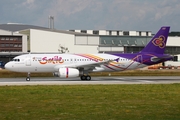 Thai Smile Airbus A320-232 (HS-TXA) at  Hamburg - Finkenwerder, Germany