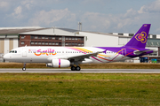 Thai Smile Airbus A320-232 (HS-TXA) at  Hamburg - Finkenwerder, Germany