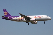 Thai Smile Airbus A320-232 (HS-TXB) at  Bangkok - Suvarnabhumi International, Thailand