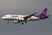 Thai Smile Airbus A320-232 (HS-TXC) at  Bangkok - Suvarnabhumi International, Thailand